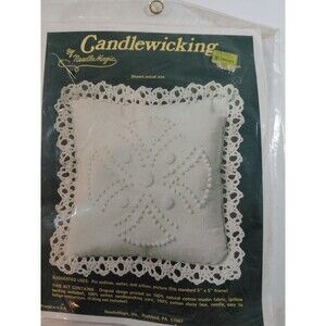 Vintage NeedleMagic Candlewicking Kit Pin Cushion Sachet Doll Pillow Craft USA